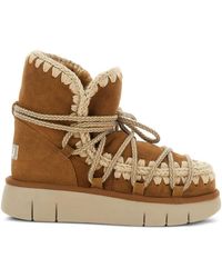 Mou - Bounce Wool Boots - Lyst