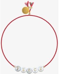 Sorbet Island - Shell Bracelet With Glass Pearls - Lyst