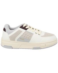 HUGO - Solid Lace-Up Sneakers - Lyst