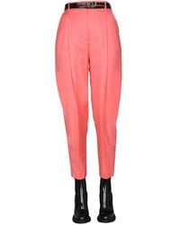 McQueen - Pants Peg Leg - Lyst