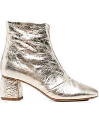 forte_forte - "My Alma" Stivaletto Chic Pelle Laminata Craquele' - Lyst