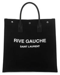 Saint Laurent - Leather Closure With Snap Buttons Shoulder Bags - Lyst