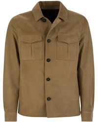 Tagliatore - Giacca Tagliata A Camicia - Lyst