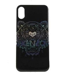 KENZO - Porta Iphone Iphone X/Xs Uomo Plastica Nero/Multicolore - Lyst