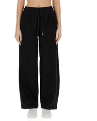 Stella McCartney - Relaxed Jogging Pants With Adjustable Drawstring Waist - Lyst