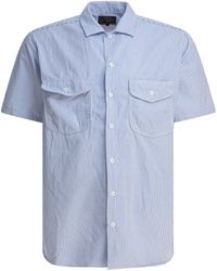 Beams Plus - Work Shirts Blue - Lyst