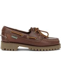 Sebago - Ranger Waxy Lace-Up Loafers - Lyst