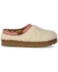 UGG - Tasman Maxi Curly Natural Slipper - Lyst