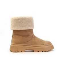Hogan - Laarzen Beige - Lyst