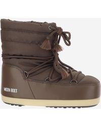 Moon Boot - Nylon Ankle Boots With Laces - Lyst