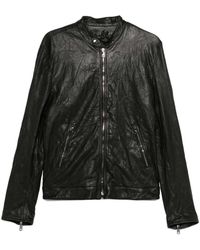Dolce & Gabbana - Chaqueta De Piel De Borrego Con Cremallera - Lyst