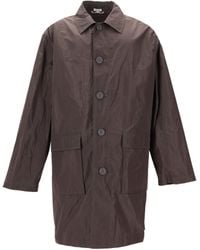 Thom Browne - Opvouwbare Kiel Met Logoprint (35") In Lichte Memory Tech - Lyst