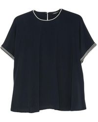 Fabiana Filippi - Silk Blend Top - Lyst