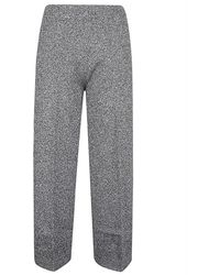 Circus Hotel - Viscose Pantalon à jambes larges - Lyst