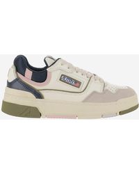 Autry - Clc Low Suede And Mesh Sneakers - Lyst