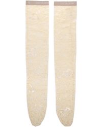 Valentino - Lace Knee-Highs - Lyst