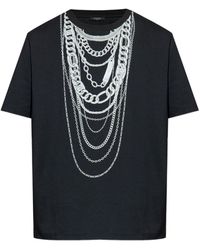 Balmain - T -Shirts und Polos schwarz - Lyst