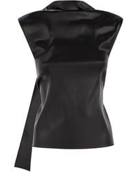Sportmax - Agadir1234 Mouwloze Top Met Drapo - Lyst
