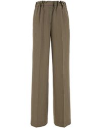 Calvin Klein - Fernanda Wool-Blend Pants - Lyst