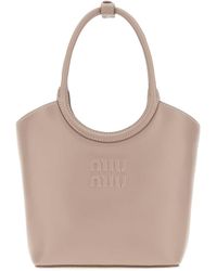 Miu Miu - Antiqued Leather Ivy Handbag - Lyst