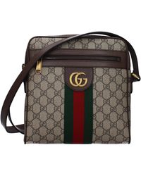 Gucci - Stucchi Per Spalle Ophidia Tessuto/Ebano - Lyst