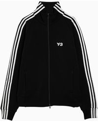 Y-3 - Adidas Y-3 And Track Sweater With Logo - Lyst