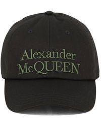 Alexander McQueen - Baseball Cap Met Logo - Lyst