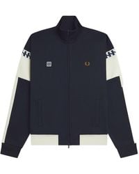 Fred Perry - Zip-Up Track Jacket - Lyst