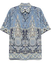 Etro - Camisa con estampado de Paisley - Lyst