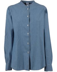 Aspesi - Japanese Chambray Shirt - Lyst