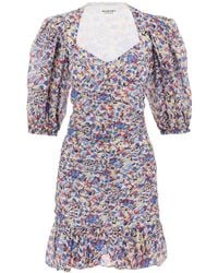 Isabel Marant - Lunesa Cotton Mini Kleid - Lyst