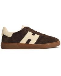 Hogan - 'cool' braune Wildleder -Turnschuhe - Lyst