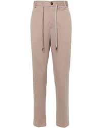 Circolo 1901 - Drawstring-Waist Piqué Chino Trousers - Lyst