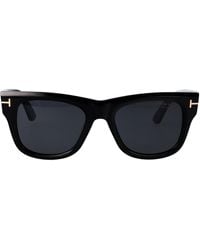 Tom Ford - Squared Sunglasses Ft1304 01 D - Lyst