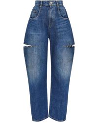Maison Margiela - Uitgesneden Jeans - Lyst