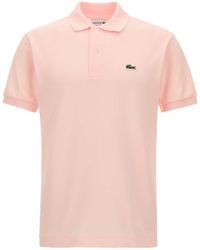 Lacoste - Pastel Piquet Polo Shirt - Lyst