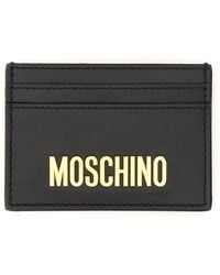 Moschino - Card Holder With Logo - Lyst