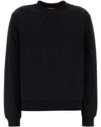 DIESEL - Cotton Sweatshirt - Lyst