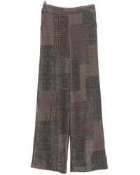 Bye - Patchwork Trousers - Lyst