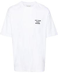 Drole de Monsieur - Le T -shirt Slogan - Lyst