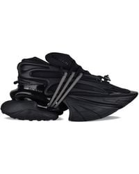 Balmain - Sneakers basse in pelle unicorn - Lyst
