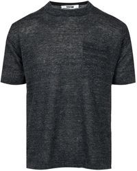 Grifoni - T Shirts En Polos Grijs - Lyst