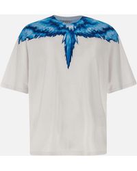 Marcelo Burlon - Marcelo Burlon County von Mailand Colordust Wings über Baumwoll -T -Shirt - Lyst