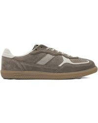 Alohas - Tb.490 Rife Taupe Leather Sneakers - Lyst