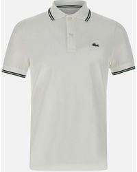 Lacoste - L.12.12 Baumwoll-Piqué Weißes Polo - Lyst