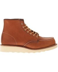 Red Wing - Stivale in pelle MOC classica ala rossa - Lyst