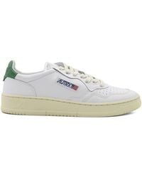 Autry - Ledermedaillengewinner niedriger Turnschuhe - Lyst