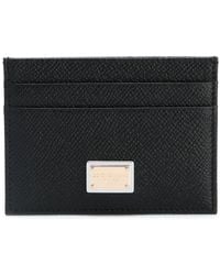 Dolce & Gabbana - Brieftaschen schwarz - Lyst