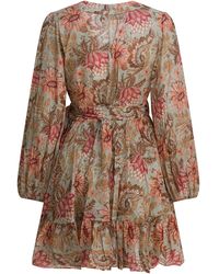 zimmermann peggy multi short dress Zimmermann Peggy Scallop Short Dress
