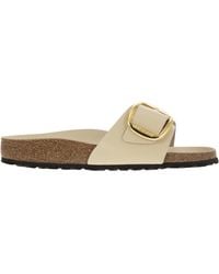 Birkenstock - Madrid Big Buckle Plat Sandaal - Lyst